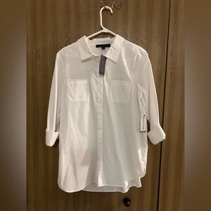 Tommy Hilfiger Women's White Blouse